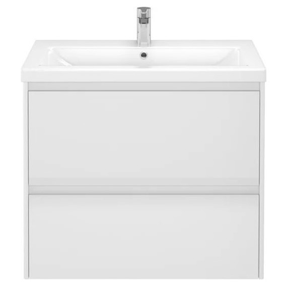 Тумба подвесная с раковиной Velvex Klaufs 80 см tpKLA.80.2Y-616.216, белый глянец - 5 Тумба подвесная с раковиной Velvex Klaufs 80 см tpKLA.80.2Y-616.216, белый глянец фото 5