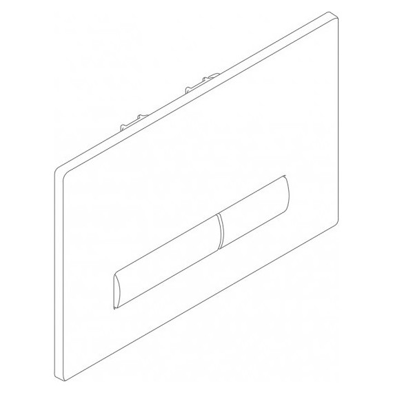 Кнопка смыва BelBagno Genova BB019-GV-CHROME, хром глянцевый фото 3