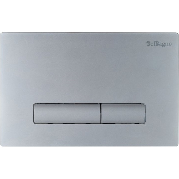 Кнопка смыва BelBagno Genova BB020-GV-CHROME.M, хром матовый фото 