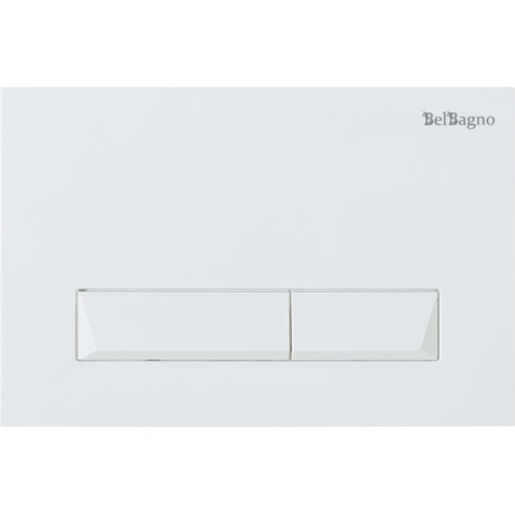 Кнопка смыва BelBagno Marmi BB009-MR-BIANCO, белый фото 