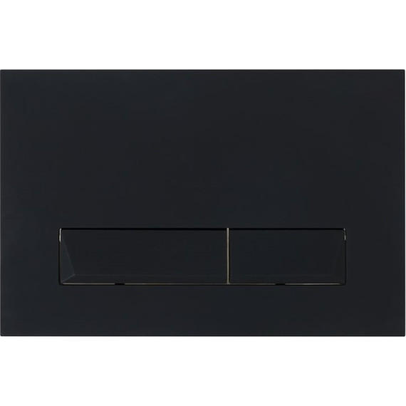 Кнопка смыва BelBagno Marmi BB012-MR-NERO.M, черный матовый фото 