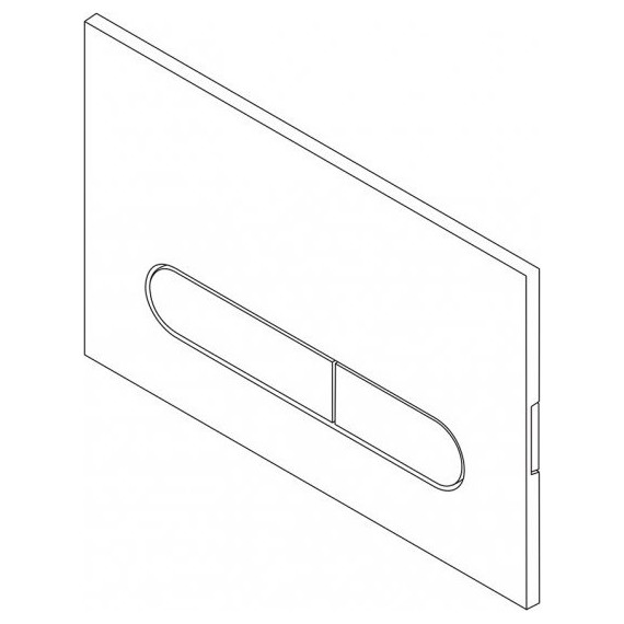 Кнопка смыва BelBagno Prospero BB006-PR-CHROME.M, хром матовый фото 4