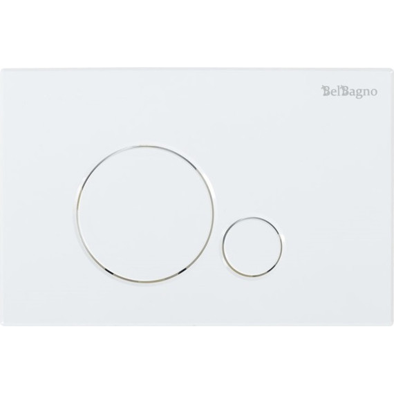 Кнопка смыва BelBagno Sfera BB014-SR-BIANCO, белый фото 