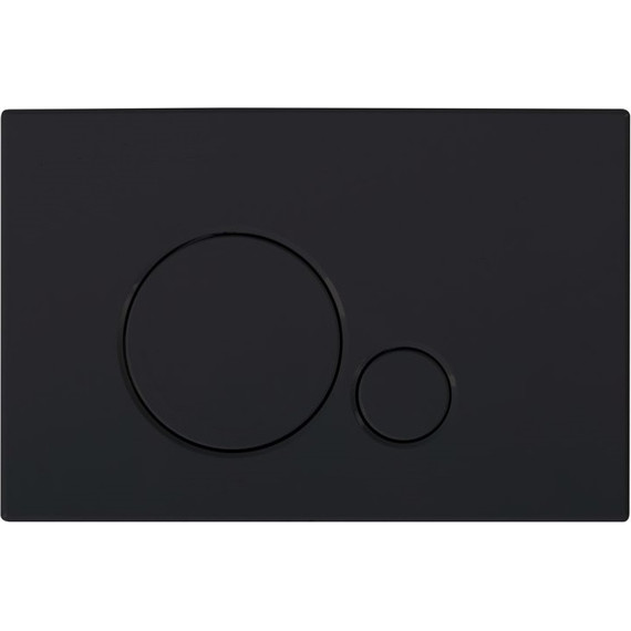Кнопка смыва BelBagno Sfera BB017-SR-NERO.M, черный матовый фото 