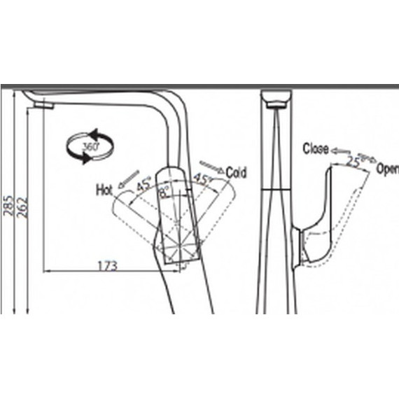 Смеситель для кухни BelBagno Nota NOT-LAM-CRM фото 2