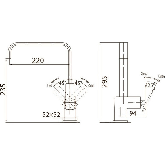 Смеситель для кухни BelBagno Ticino TIC-LAM-CRM фото 2