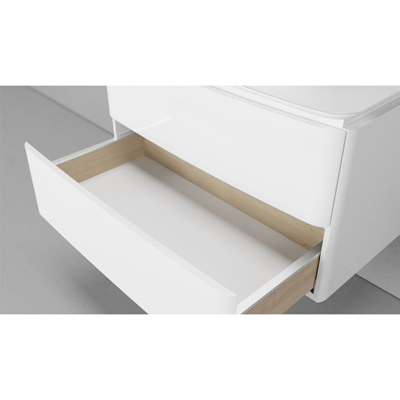 Тумба подвесная с раковиной Velvex Luna 60 см tpLUN.60-21.43, белый - 8 Тумба подвесная с раковиной Velvex Luna 60 см tpLUN.60-21.43, белый фото 8