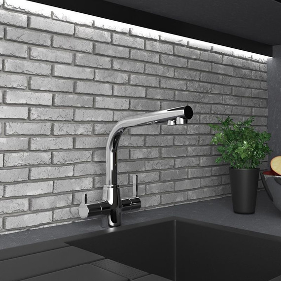 Смеситель для кухни Paini Arena 92CR6433VEB90DAKM, хром фото 4