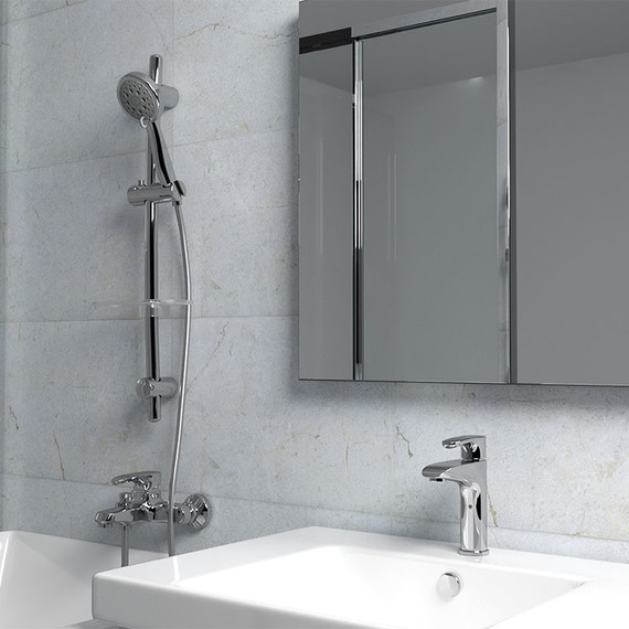 Набор смесителей 3 в 1 для ванны с коротким изливом Paini Palermo PACRKIT3 - 2 Набор смесителей 3 в 1 для ванны с коротким изливом Paini Palermo PACRKIT3 фото 2