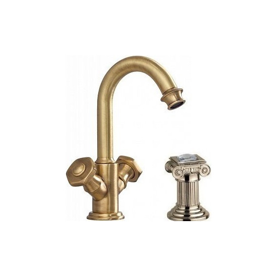 Смеситель для раковины Cezares APHRODITE-LS2-02-Sw, бронза, Цвет производителя: бронза фото 