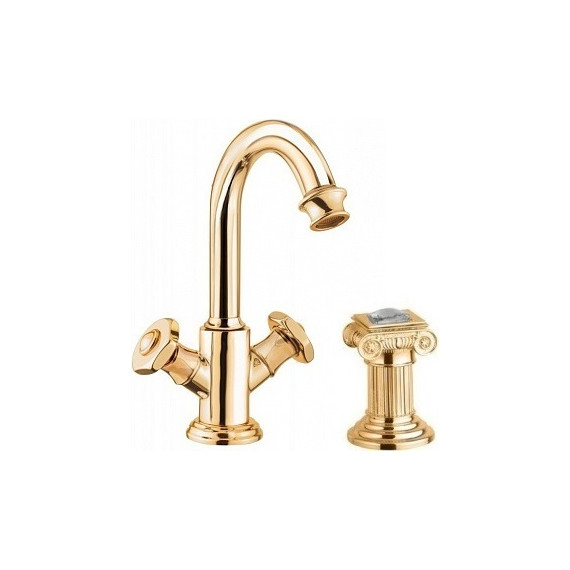 Смеситель для раковины Cezares APHRODITE-LS2-03/24-Sw, золото, Цвет производителя: золото фото 