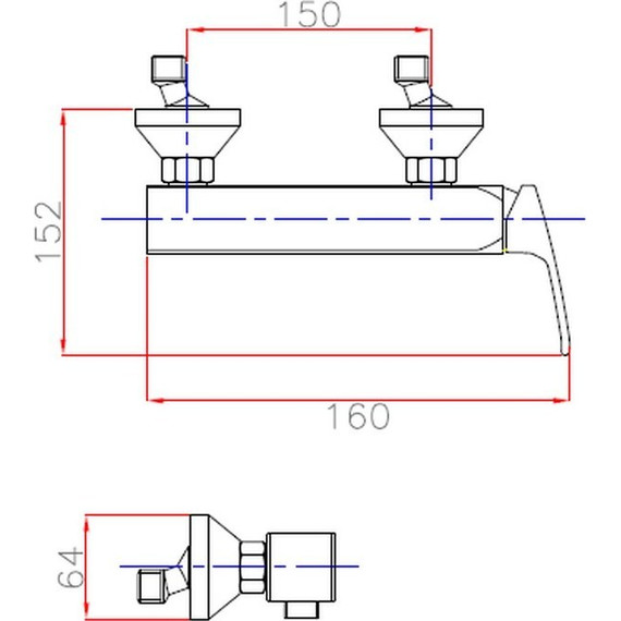 Смеситель для душа Cezares LEGEND-DM-01, Цвет производителя: хром фото 2