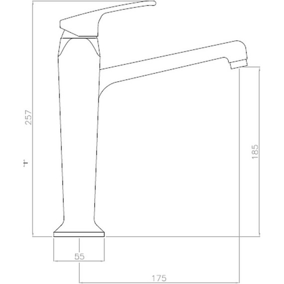 Смеситель для раковины высокий Cezares LEGEND-LSM2-A-02, бронза фото 2