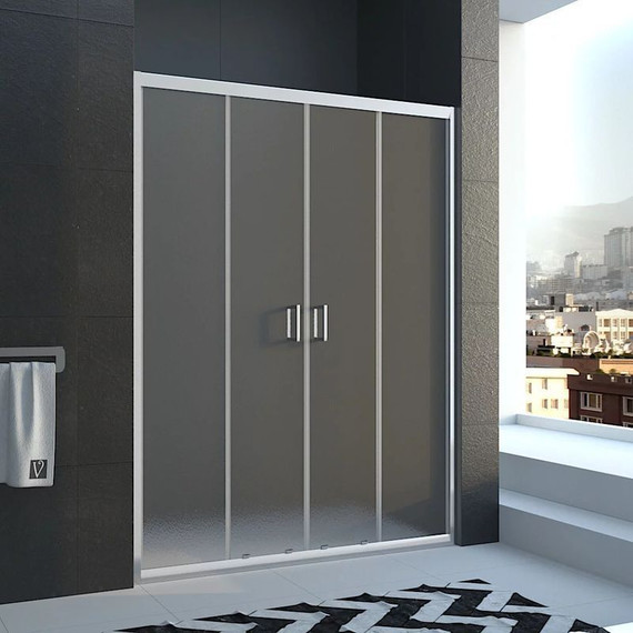 Душевая дверь Veconi Vianno 180 см VN45-180-02-19C1, хром/матовое - 3 Душевая дверь Veconi Vianno 180 см VN45-180-02-19C1, хром/матовое фото 3