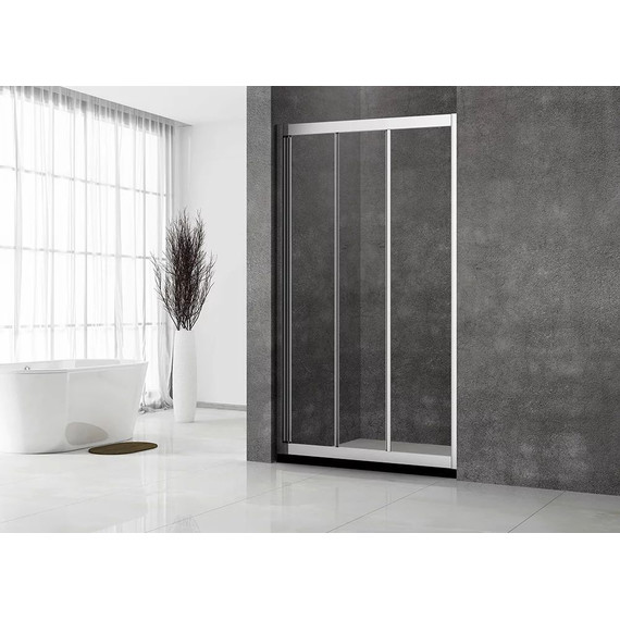 Душевая дверь Veconi Vianno 150 см VN31-150-01-C5, хром/прозрачное фото 3