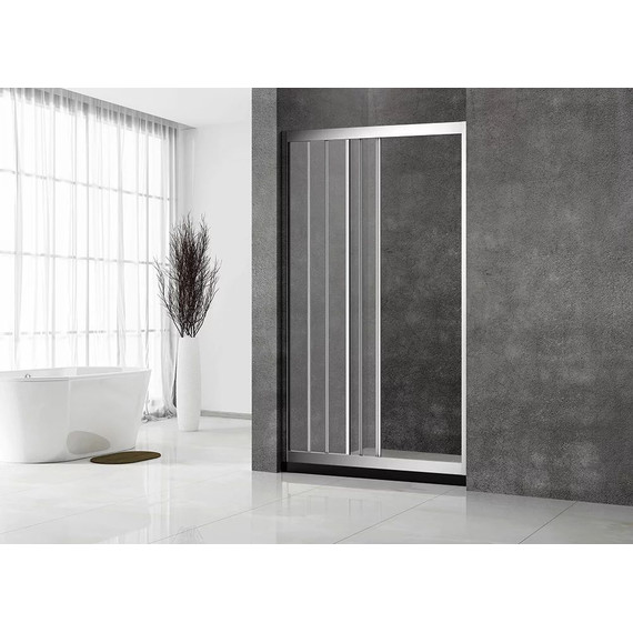 Душевая дверь Veconi Vianno 100 см VN31-100-01-C5, хром/прозрачное - 4 Душевая дверь Veconi Vianno 100 см VN31-100-01-C5, хром/прозрачное фото 4