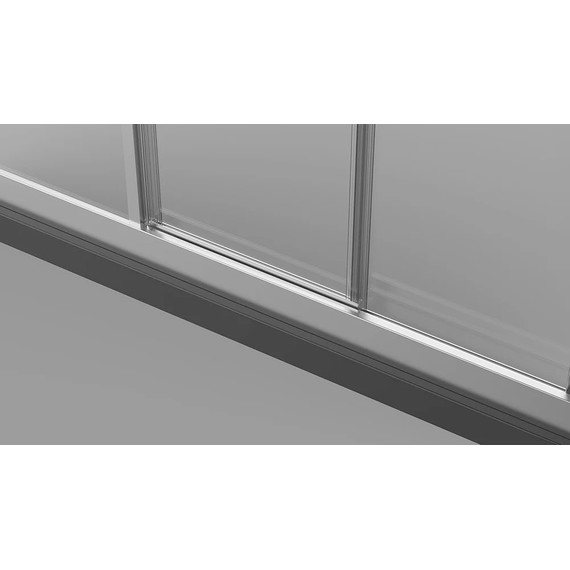 Душевая дверь Veconi Vianno 150 см VN31-150-01-C5, хром/прозрачное фото 6