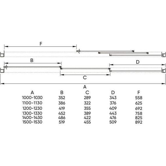 Душевая дверь Veconi Vianno 150 см VN31-150-01-C5, хром/прозрачное фото 10