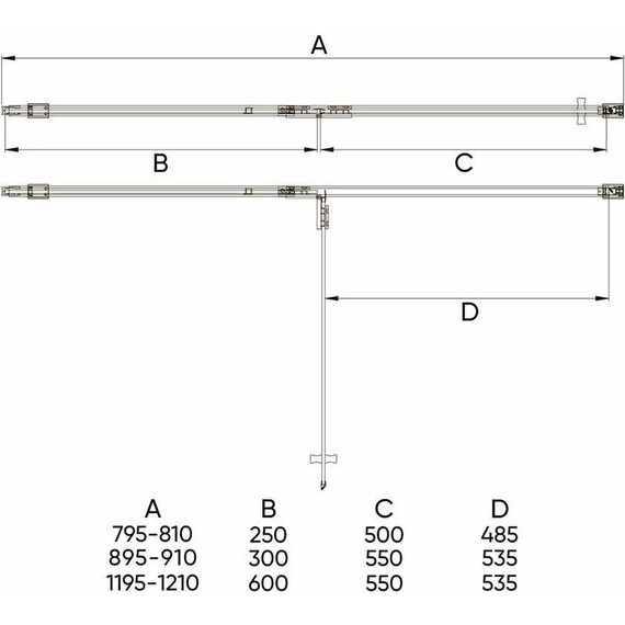 Душевая дверь Veconi Vianno 120 см VN73-120-01-C4, хром/прозрачное - 5 Душевая дверь Veconi Vianno 120 см VN73-120-01-C4, хром/прозрачное фото 5
