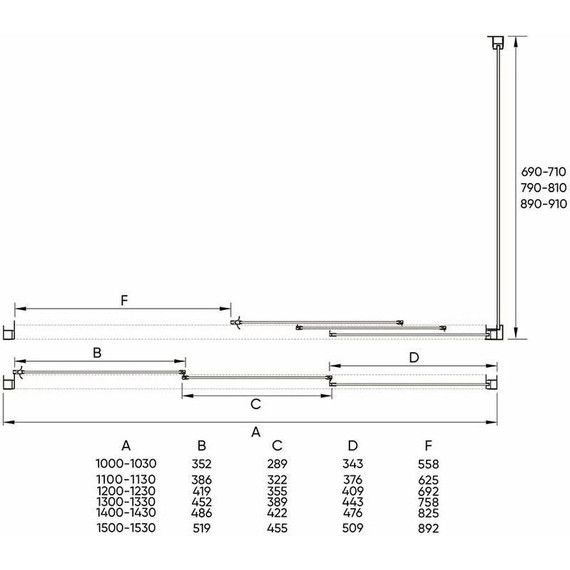 Душевое ограждение Veconi Rovigo 110х70 см RV031-11070-01-C5, хром/прозрачное - 4 Душевое ограждение Veconi Rovigo 110х70 см RV031-11070-01-C5, хром/прозрачное фото 4