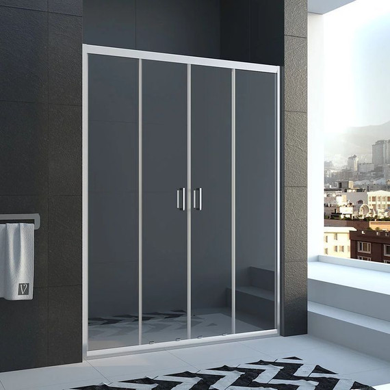 Душевая дверь Veconi Vianno 190 см VN45-190-01-19C1, хром/прозрачное фото 3