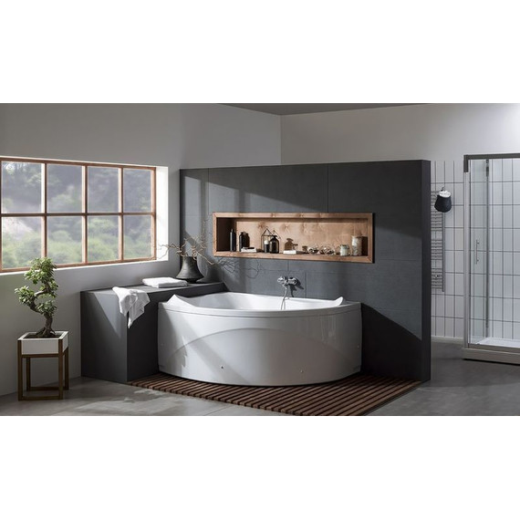 Ванна акриловая Aquanet Jamaica 160x100 см 203986 L фото 19