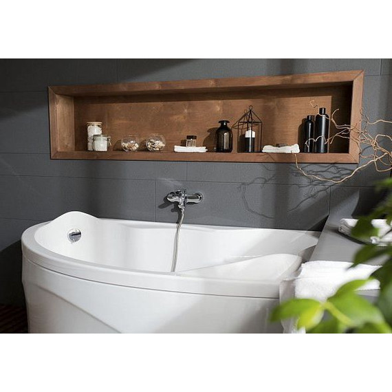 Ванна акриловая Aquanet Jamaica 160x100 см 203987 R фото 18