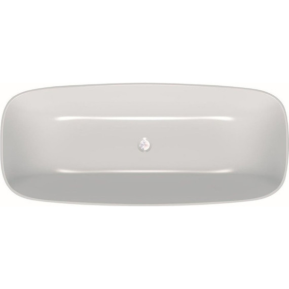 Ванна отдельностоящая Kolpa-San Milo FS 174x75 см, белый/голубой фото 2