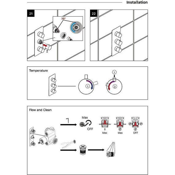 Душевая система для ванны с термостатом Timo Petruma SX-5079/00SM фото 12