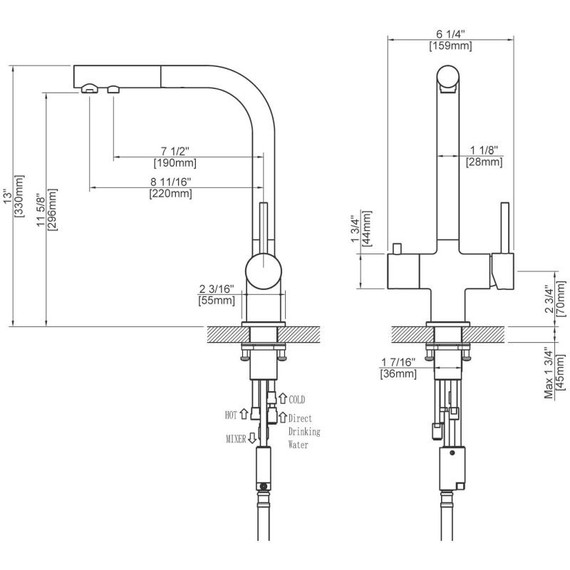 Смеситель для кухни Timo Saona 2356/00FL фото 6