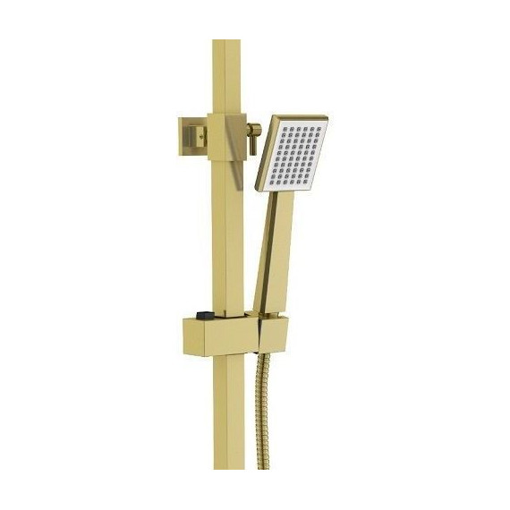 Душевая стойка для ванны Timo Selene SX-1030/17, золото матовое - 3 Душевая стойка для ванны Timo Selene SX-1030/17, золото матовое фото 3