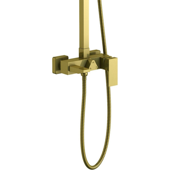 Душевая стойка для ванны Timo Selene SX-1030/17, золото матовое - 4 Душевая стойка для ванны Timo Selene SX-1030/17, золото матовое фото 4