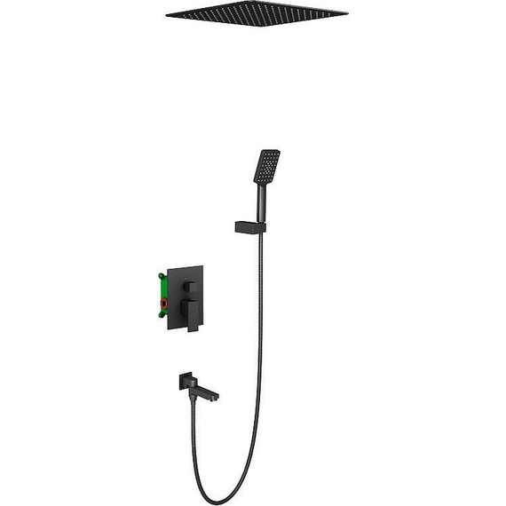 Душевая система для ванны Timo Selene SX-2039/03SM, черный матовый фото 