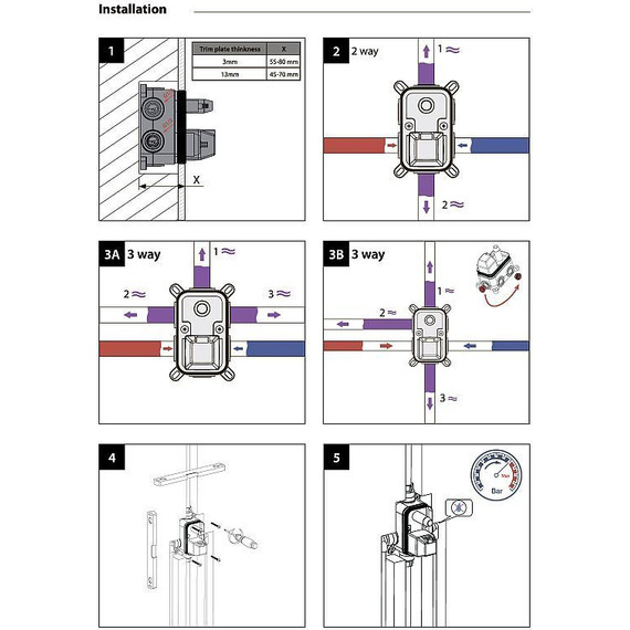 Душевая система для ванны Timo Selene SX-2039/03SM, черный матовый фото 6