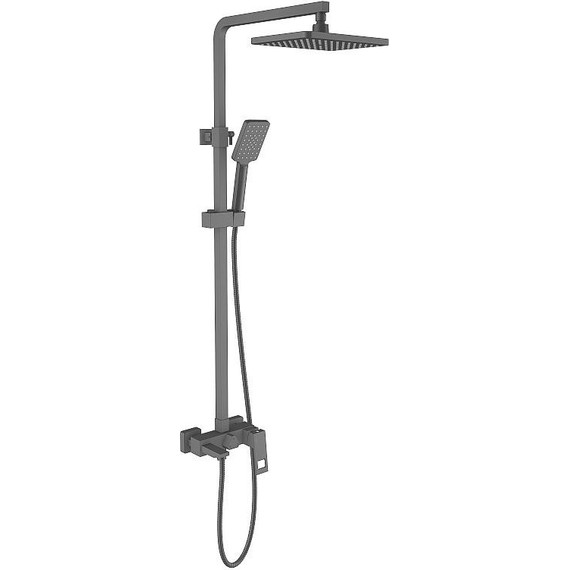 Душевая стойка Timo Briana SX-7130/03, черный матовый фото 