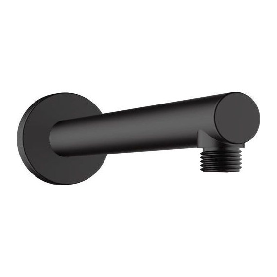 Кронштейн стеновой для верхнего душа Hansgrohe Vernis Blend 240 мм 27809670, черный матовый фото 