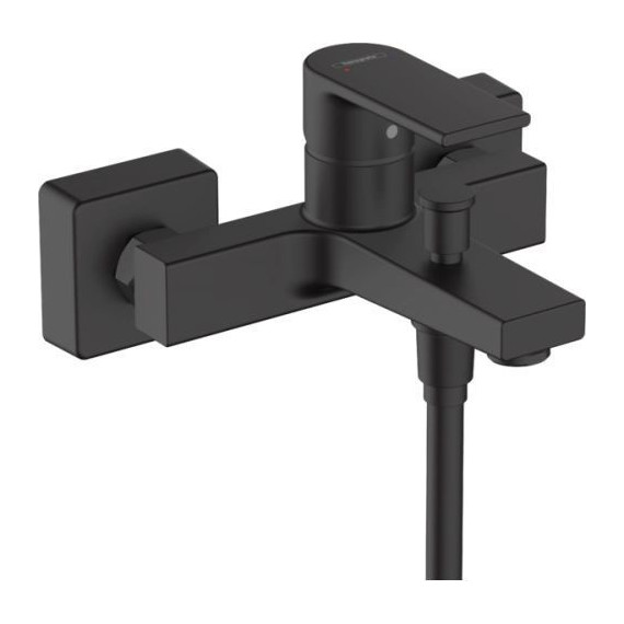 Смеситель для ванны Hansgrohe Vernis Shape 71450670, черный матовый фото 