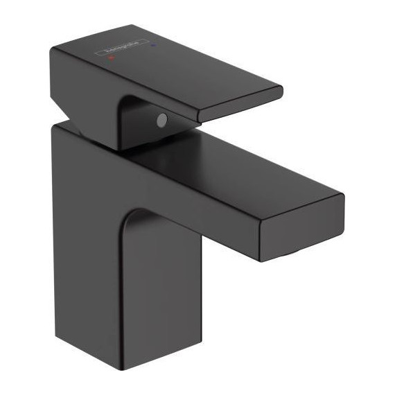 Смеситель для раковины Hansgrohe Vernis Shape 71567670, черный матовый фото 