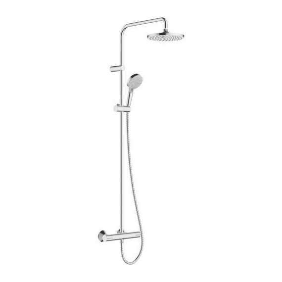Душевая стойка с термостатом Hansgrohe Vernis Shape Showerpipe 230 1jet Green 26318000 фото 