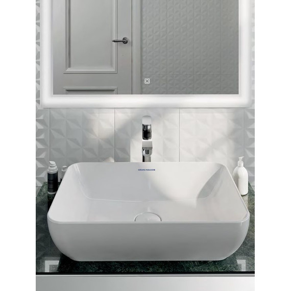 Раковина Kerama Marazzi Plaza 55x36 см PLR.wb.55 фото 3
