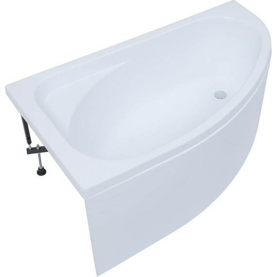 Ванна акриловая Aquanet Mia 140x80 см 246496 L фото 5