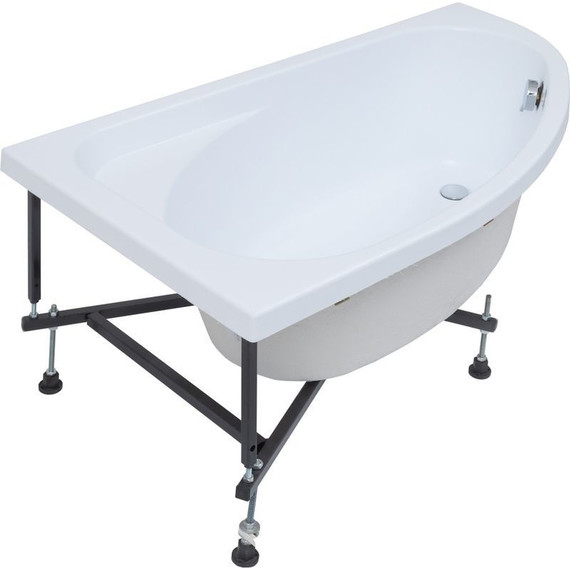 Ванна акриловая Aquanet Mia 140x80 см 246496 L фото 6