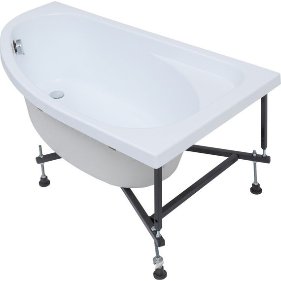 Ванна акриловая Aquanet Mia 140x80 см 246884 R фото 6