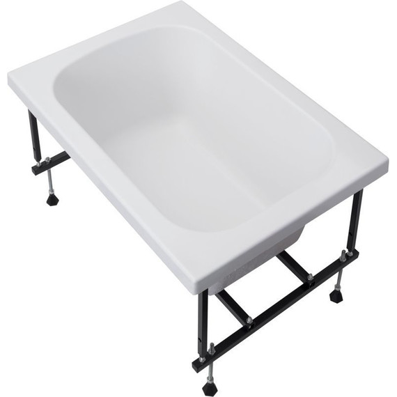 Ванна акриловая Aquanet Seed 100х70 см 216308, Размер - мм: 1000х700 - 9 Ванна акриловая Aquanet Seed 100х70 см 216308, Размер - мм: 1000х700 фото 9