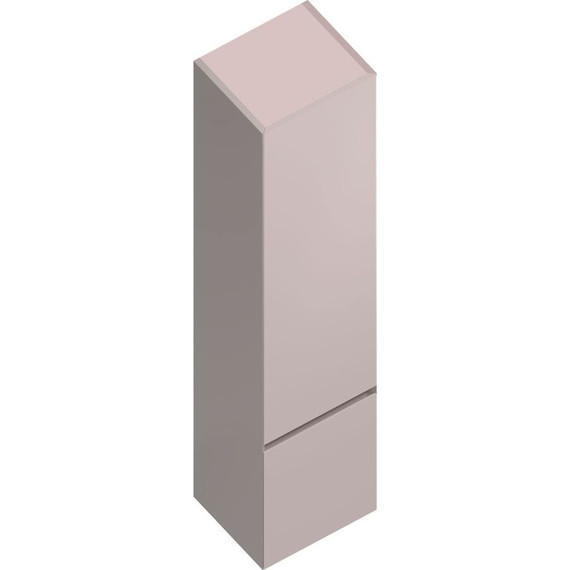 Пенал подвесной Kerama Marazzi Cubo 35 см CU.165Rh\MAL, мальва фото 