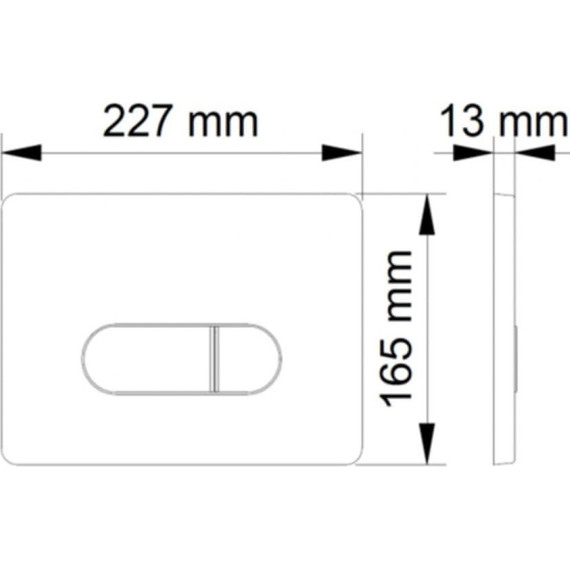 Инсталляция для унитаза Berges Wasserhaus Novum D7 040237 (кнопка хром глянец/белая) фото 8
