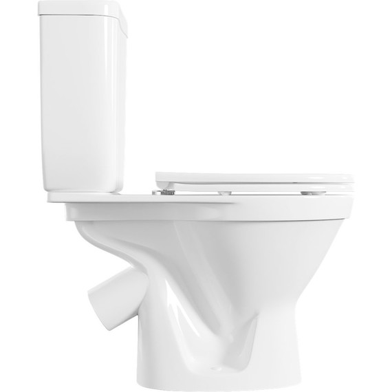 Унитаз-компакт VitrA Norm Blanc Duroplast 9837B099-7202 с крышкой микролифт фото 3