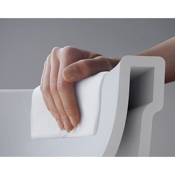 Унитаз-компакт безободковый VitrA Sento Open-Back 9830B003-7204 с крышкой микролифт фото 3