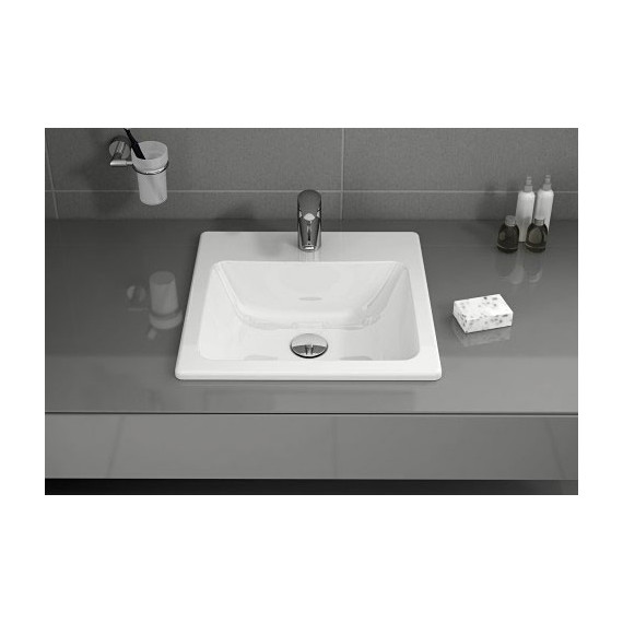 Раковина врезная на столешницу Vitra S20 45 см 5463B003-0001 фото 4