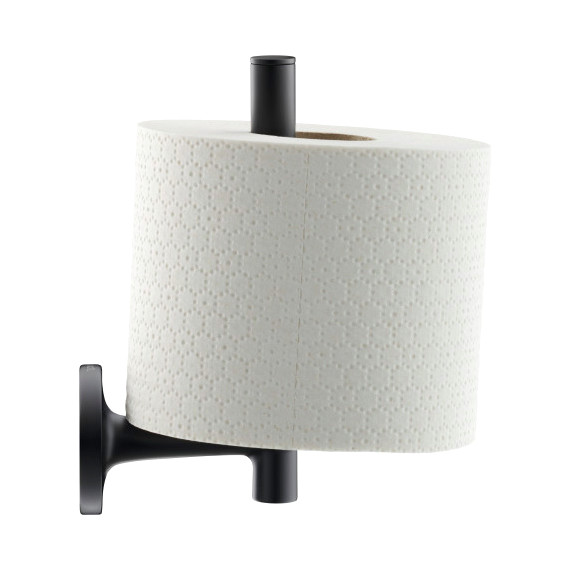 Держатель для туалетной бумаги Duravit Starck T 0099394600, чёрный матовый - 2 Держатель для туалетной бумаги Duravit Starck T 0099394600, чёрный матовый фото 2